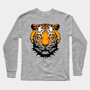 Tiger Fist T Shirt Design Long Sleeve T-Shirt